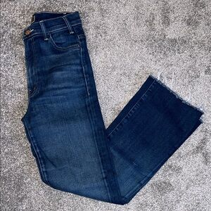 Mother “The Hustler Ankle Fray” Jeans Women’s Size 25x26